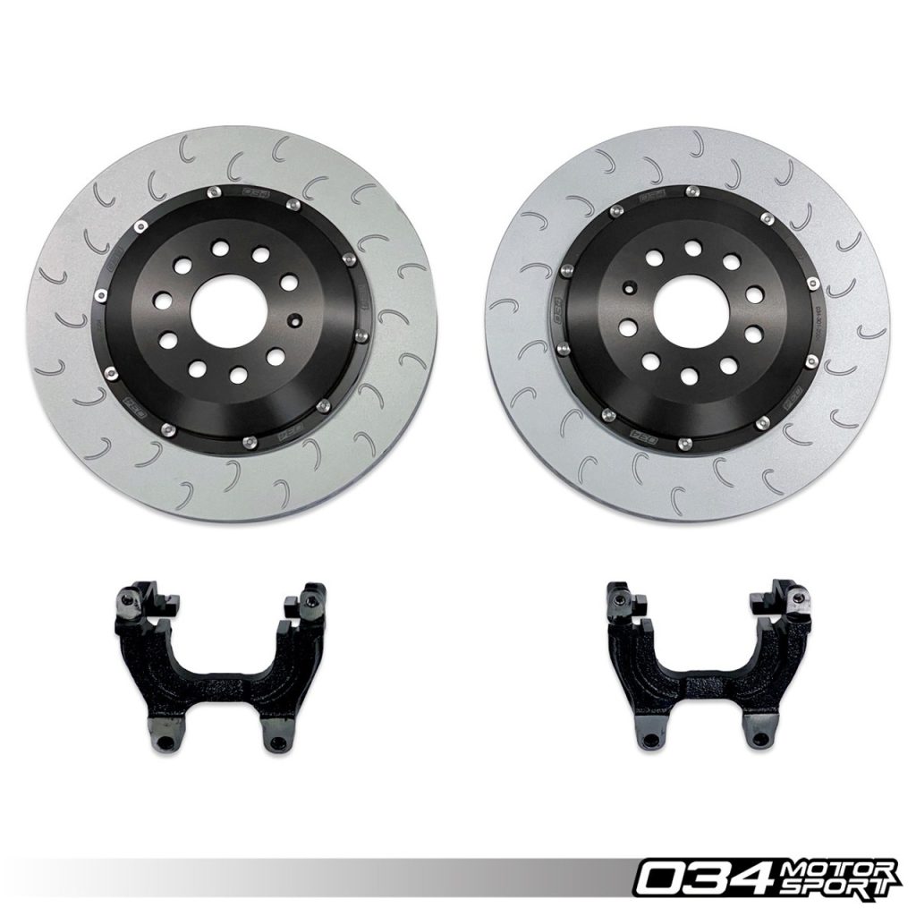 Floating Disc Back 034Motorsport 350mm 2-Piece Floating Rear Disc Upgrade - MQB - SCM ...